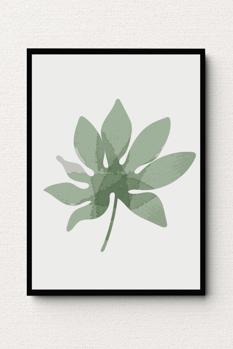 Tropical Leaf Illustration II FAI12 