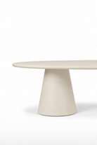Varenna Light Beige Microconcrete Dining Table