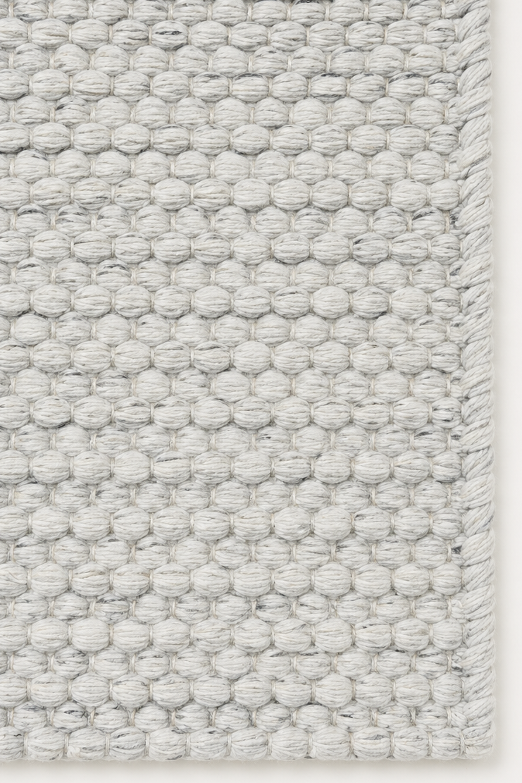 Dotflow Rug Whispering Dots Hallway Woven Rug Subtle Textured Neutral – Homekode