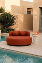 Yosline Burnt Terracotta Outdoor Day Bed