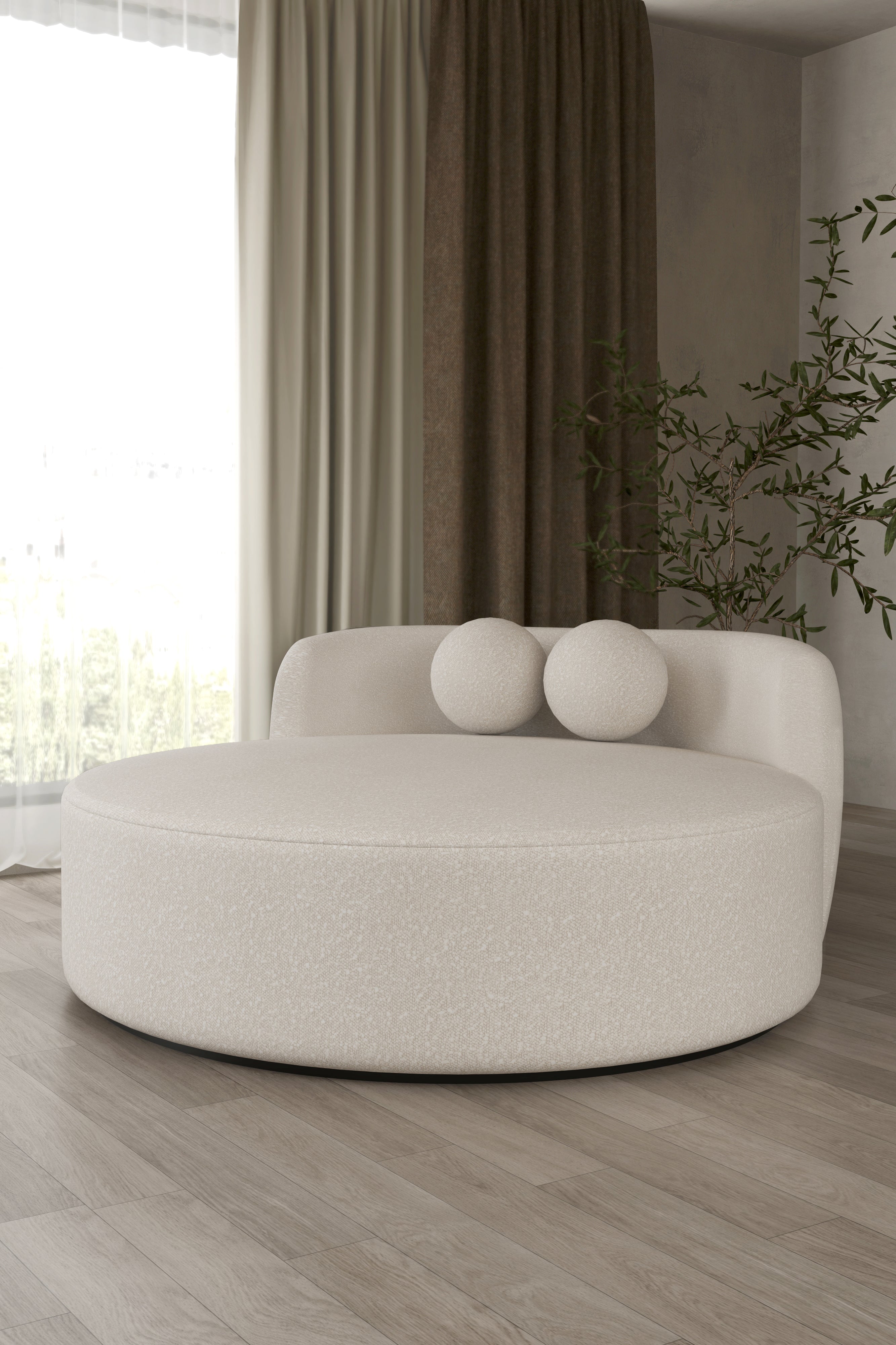 Yosline Off White Day Bed