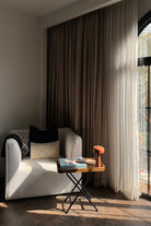 Zayla Lounge Chair With High Arms