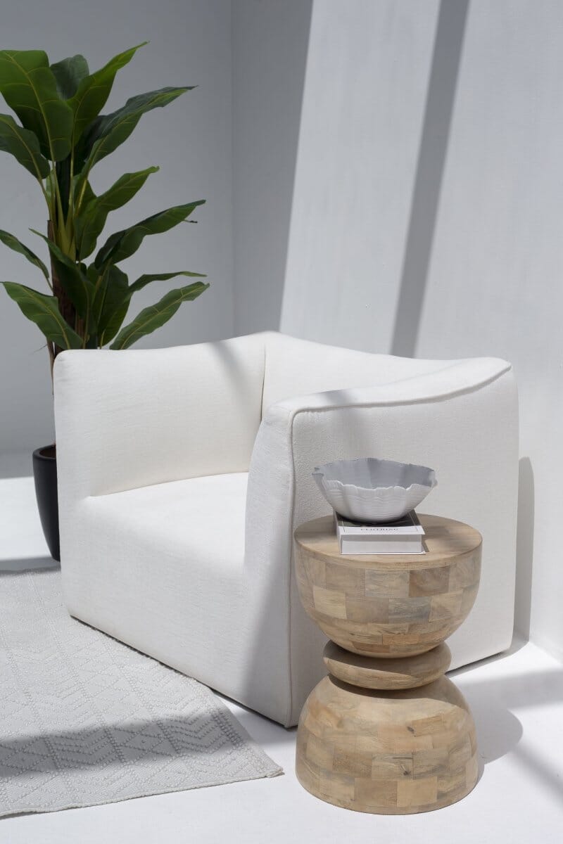 Zayla Lounge Chair With High Arms