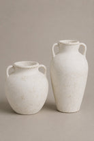 Zevora Ivory Ceramic Vase