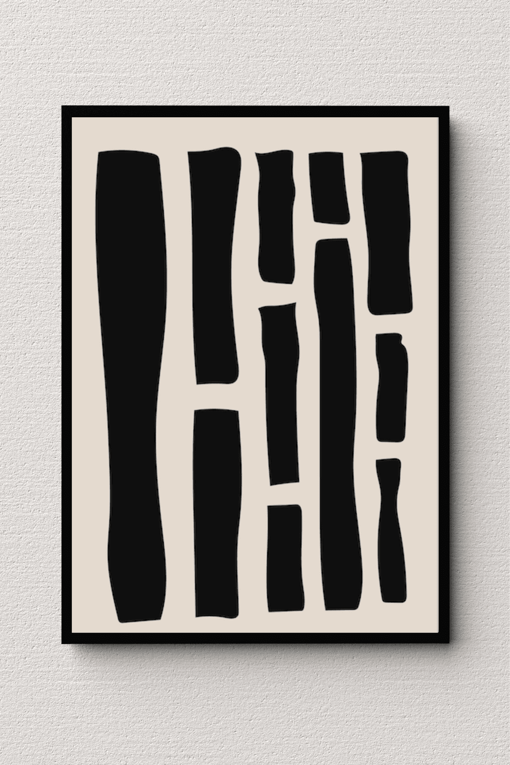 Abstract Pillars Wall Art