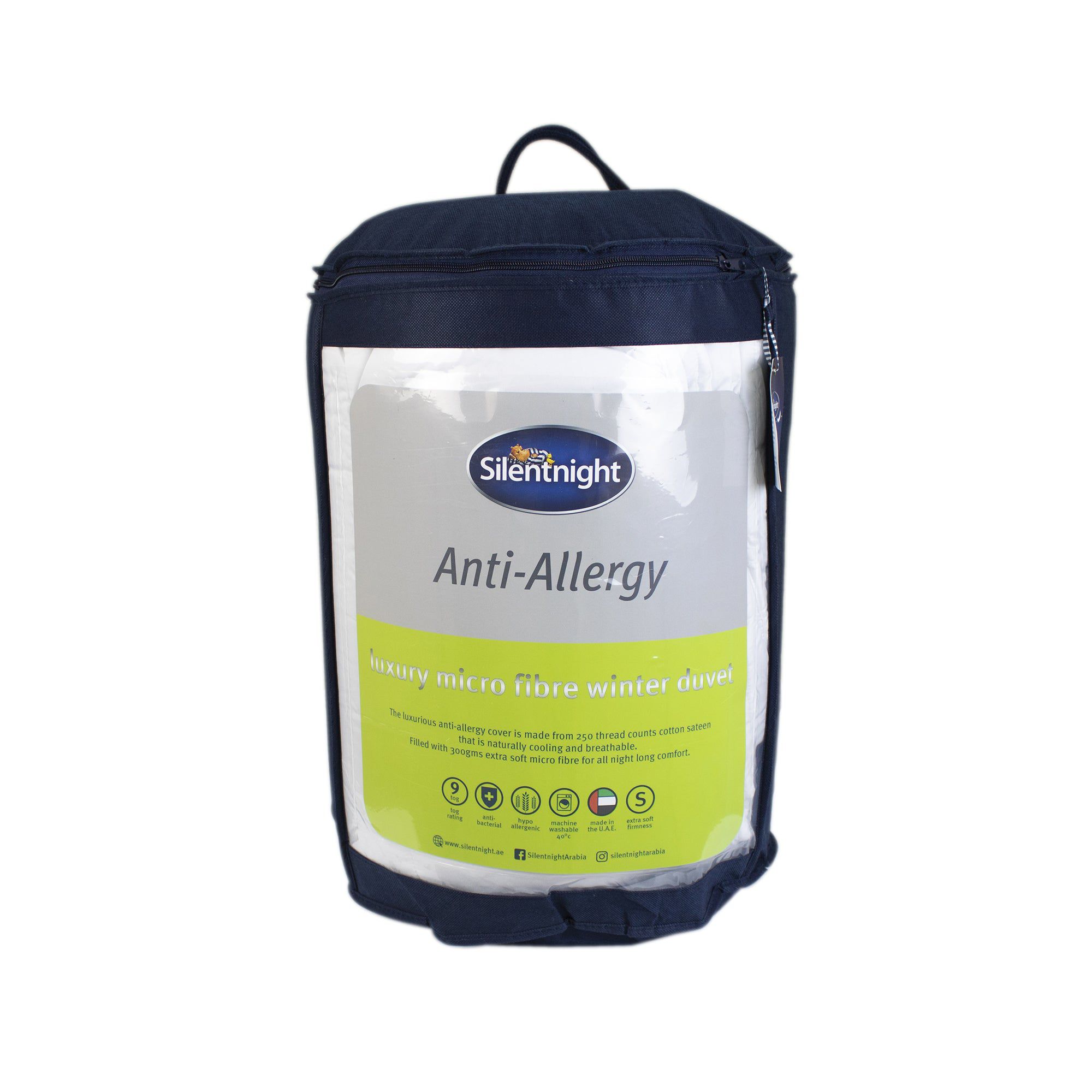 SILENTNIGHT ANTI-ALLERGY LUXURY MICROFIBRE WINTER DUVET 