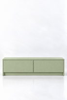 Arqen Green Wooden Shoe Cabinet view 2