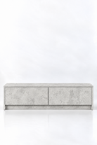 Arqen Mist Grey Wooden Shoe Cabinet view 2
