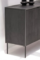 Black 3 Drawers & 2 Doors Sideboard ART 