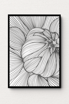 Monochrome Blossom Wall Art II