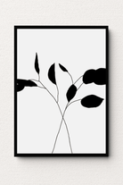 Botanical Plant Silhouette Wall Art II