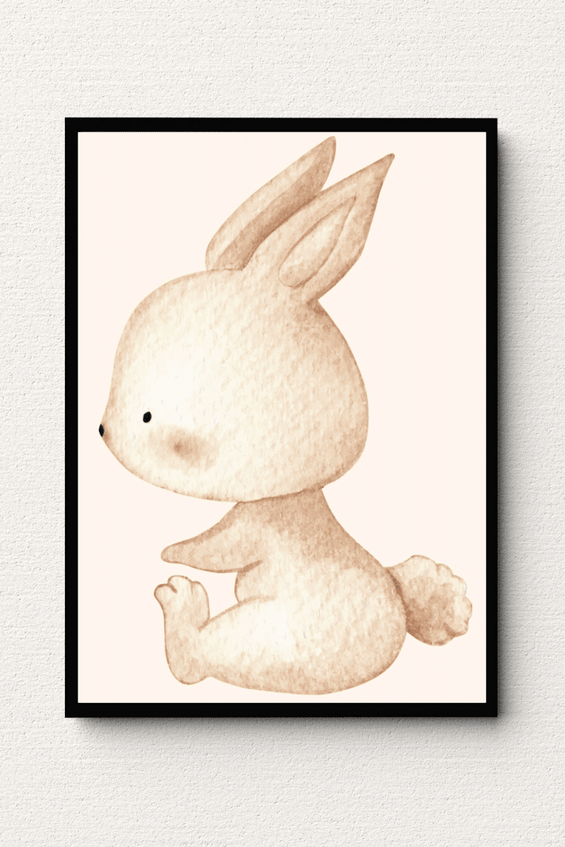 Cottontail Bunny Wall Art