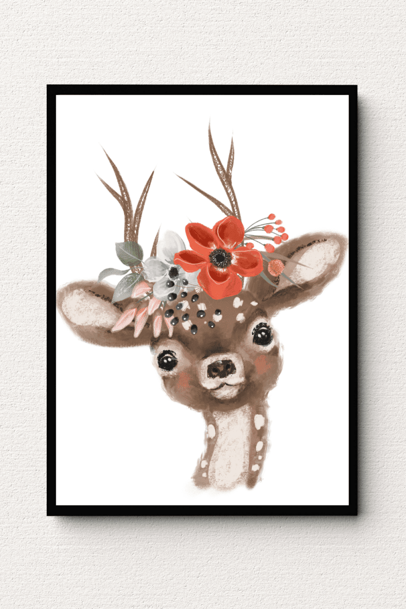 Enchanted Fawn Wall Art FAI12 