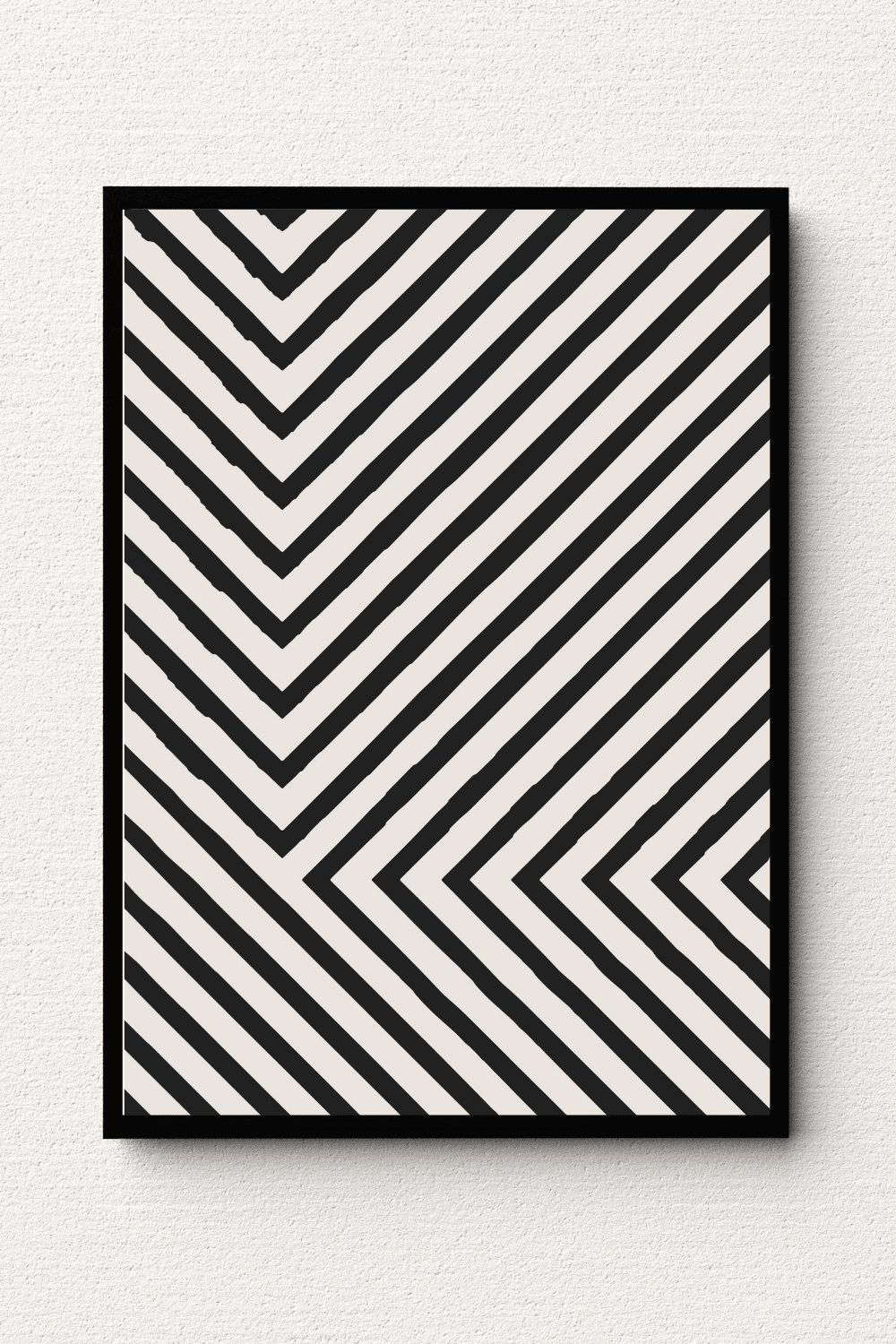 Geometric Pattern Abstract Wall Art III