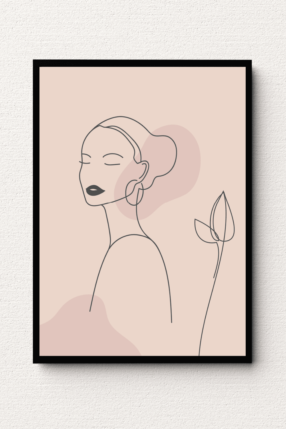 Feminine Floral Whisper Wall Art