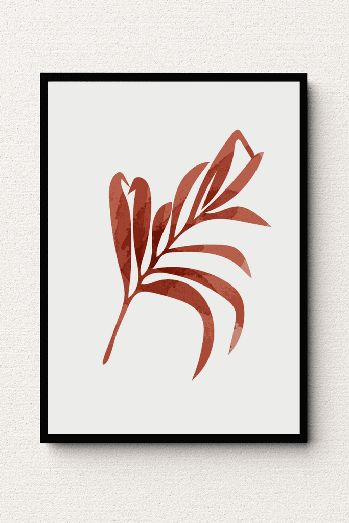 Tropical Leaf Illustration IV FAI12 