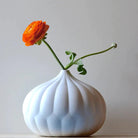 White Textured Ceramic Vase (3 Sizes)