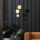 Black 3 Bubble Floor lamp Homekode 