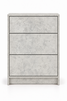 Orelvane Mist Grey Wooden Shoe Cabinet view 2