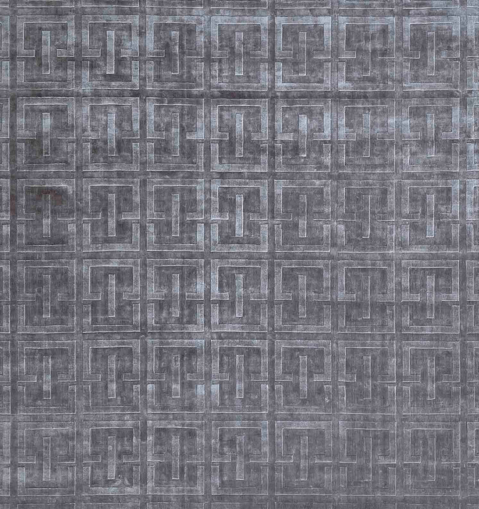 Slate Symmetry - Handmade Rug (300x400 CM)