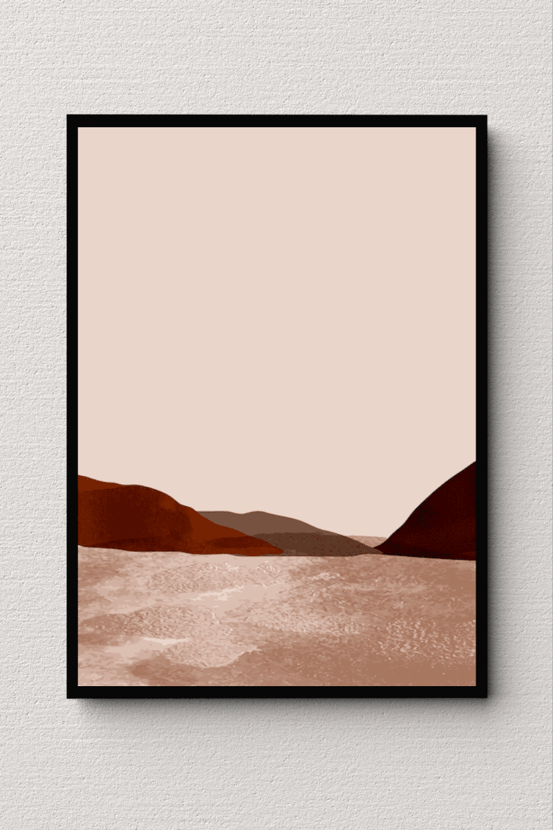 Arid Serenity Wall Art