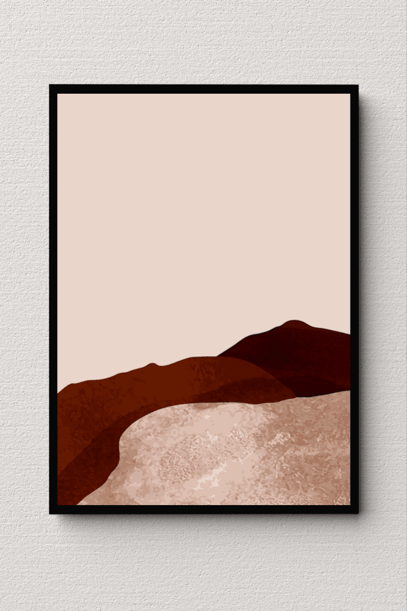 Arid Serenity Wall Art III