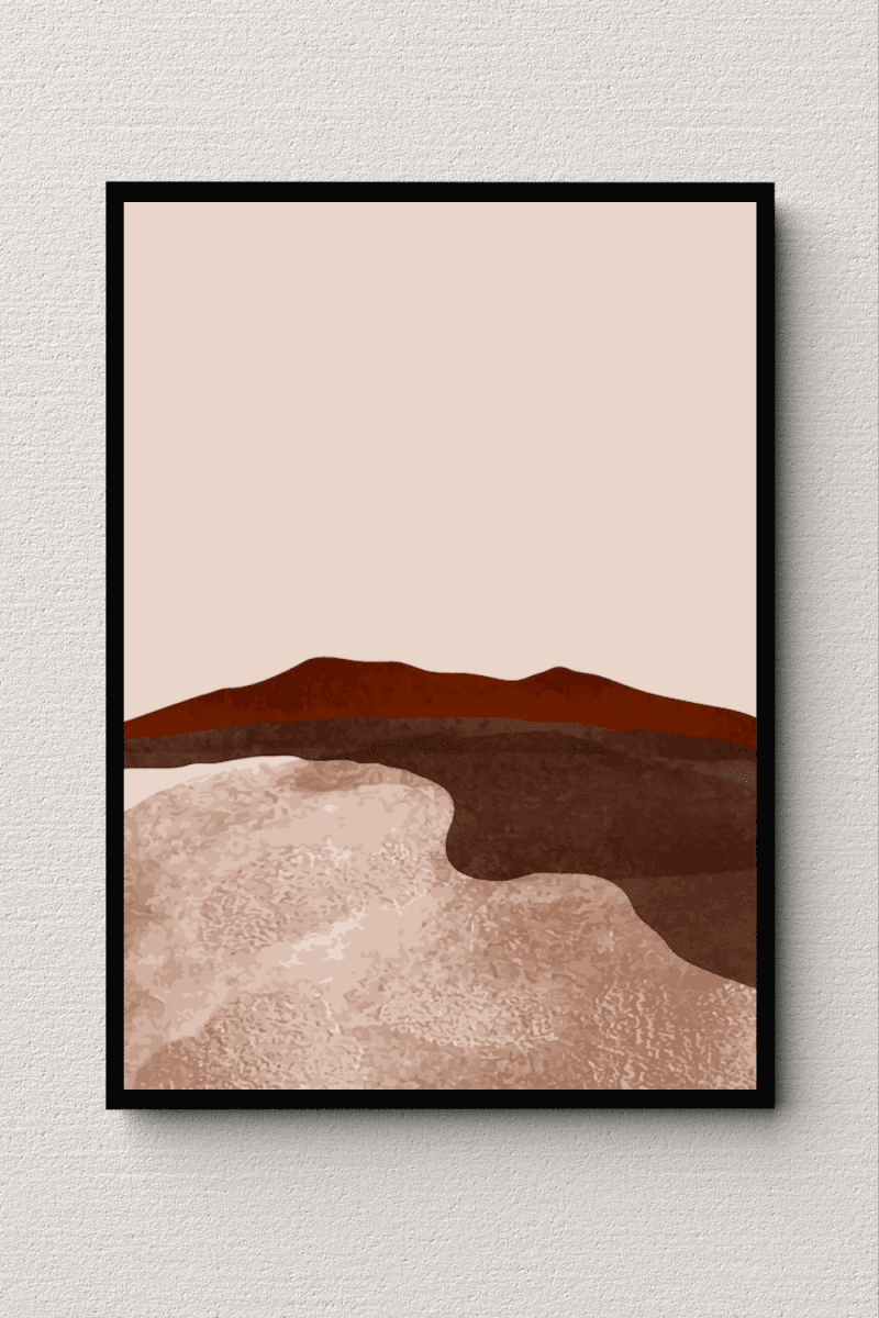 Arid Serenity Wall Art IV