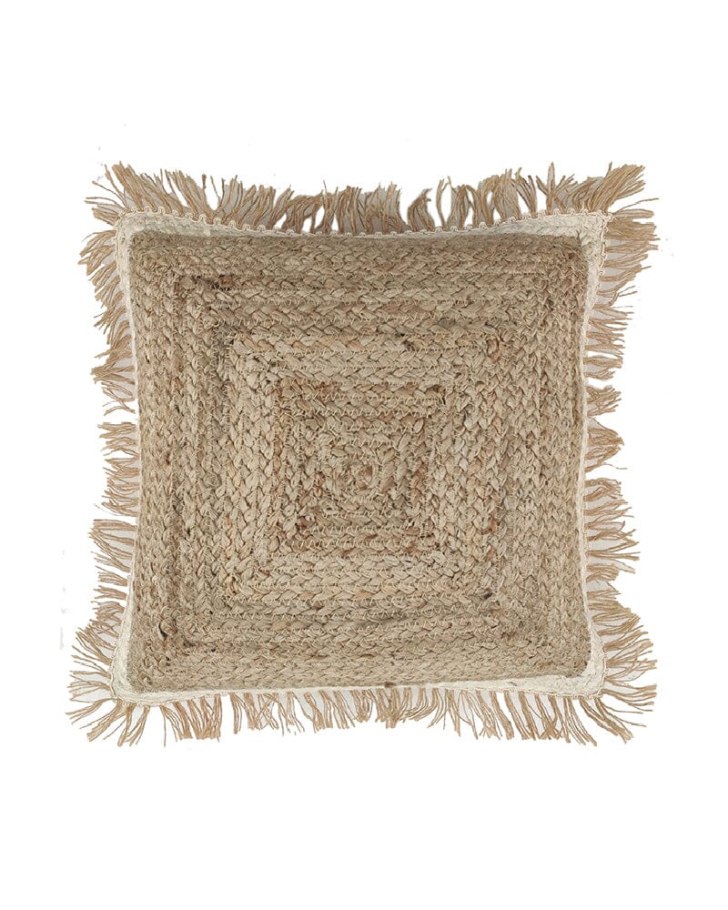 Jute Cushion With Filler (45x45 CM)