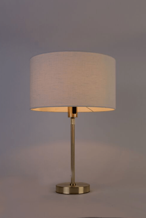 Classic Beige Fabric Table Lamp (45 CM)