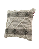 Cross Wool & Cotton Cushion With Filler (45x45 CM)