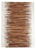 Timber Tones Gradient - Leather Rug (4 Sizes) LEATHER RUG RAM 