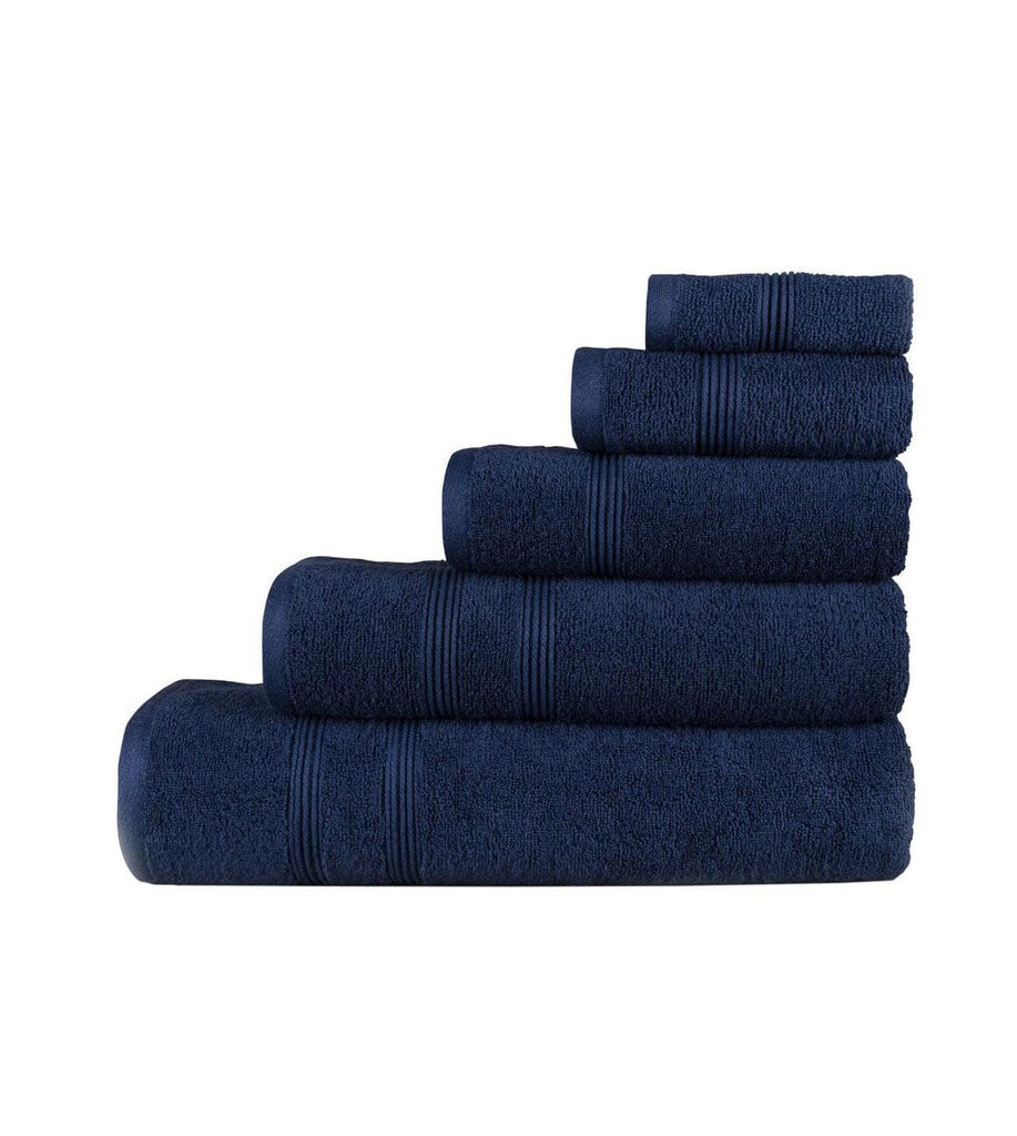 Navy Blue High Quality Hotel Towels Homekode 