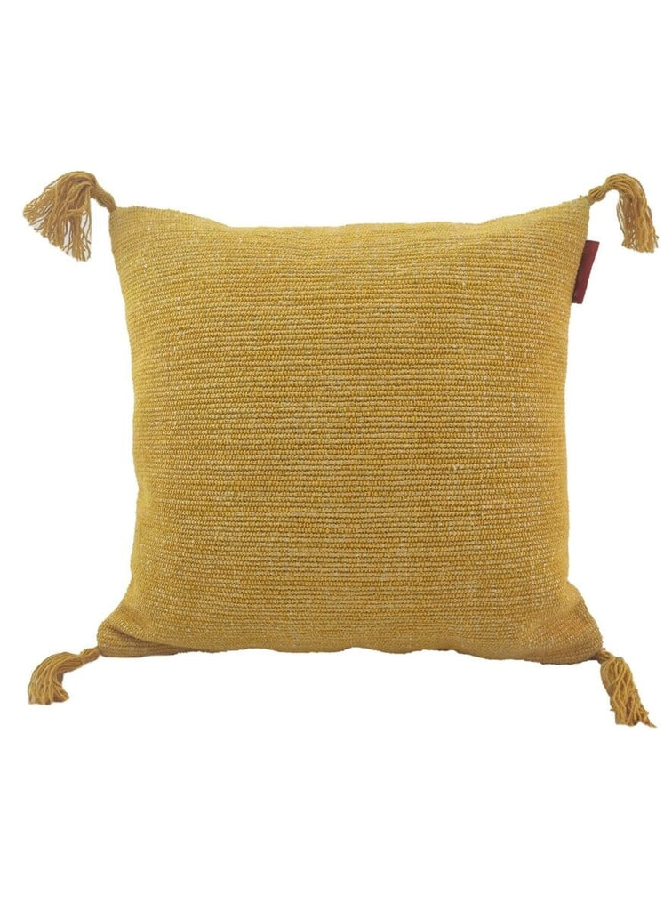 Yellow Cushion With Filler (45x45 Cm) Cushion -- Cushion With Filler Homekode 