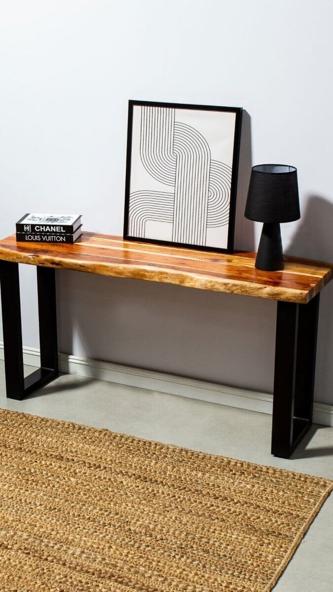 Acacia Wood Console (4 Sizes) Homekode 