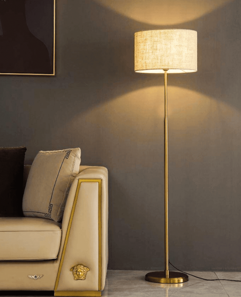Standing Golden Floor Lamp (160 CM) Homekode 