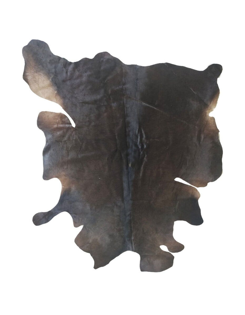 Dark Brown Genuine Leather Rug (3 Sizes)