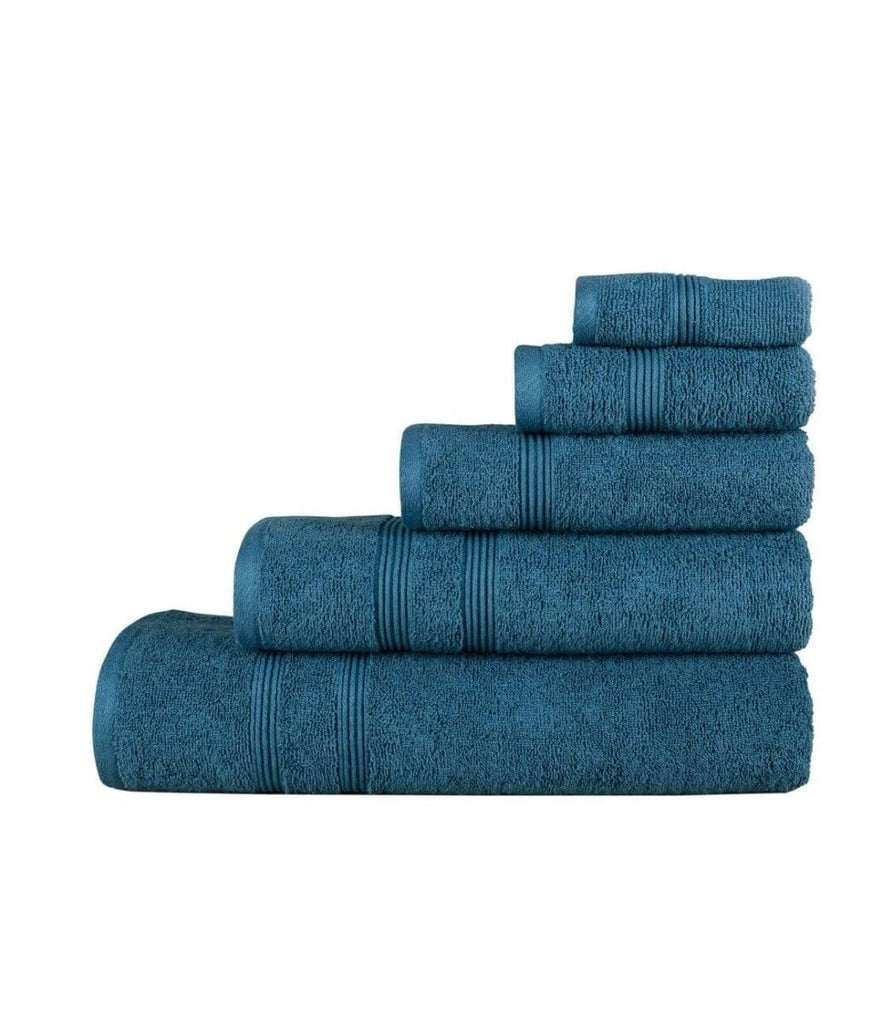 Teal Blue High Quality Hotel Towels Homekode 