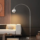 Silver arched Floor Lamp Homekode 