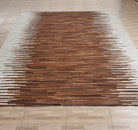 Timber Tones Gradient - Leather Rug (4 Sizes) LEATHER RUG 