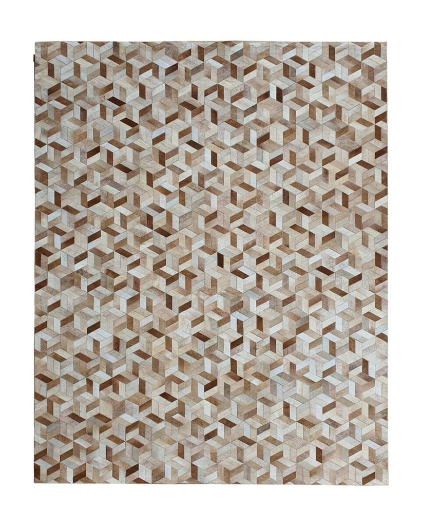 Golden Gradient Oasis - Leather Rug (4 Sizes) LEATHER RUG RAM 