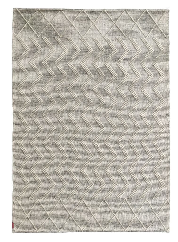 Natural & White Woven Rug (2 Sizes Available)