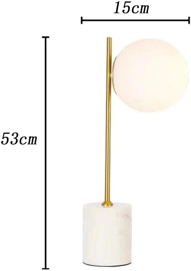 Gold bubble Table Lamp with Metal Shade Home Homekode 