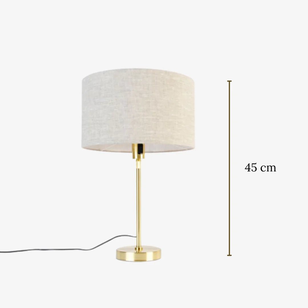 Classic Beige Table Lamp (45 CM) Homekode 