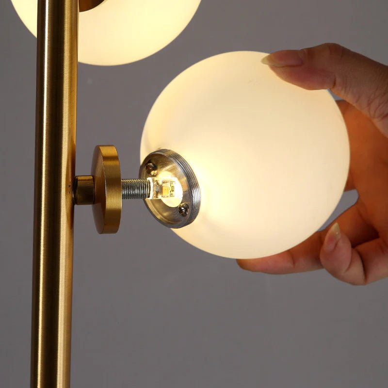 Gold Bubble Stand Lamp (6 Bulbs) Homekode 
