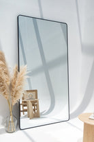 Adeline Black Frame Rectangular Wall Mirror