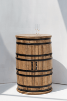 Alani Industrial Barrel Cocktail Cabinet (100x65CM)