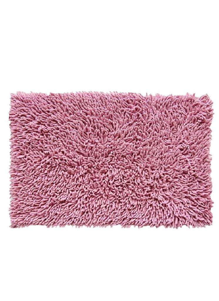 Pink Shaggy Bath Mat (2 Sizes)