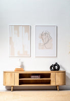 Autumn Slat Media Console Homekode 