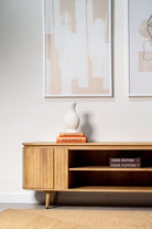 Autumn Slat Media Console Homekode 