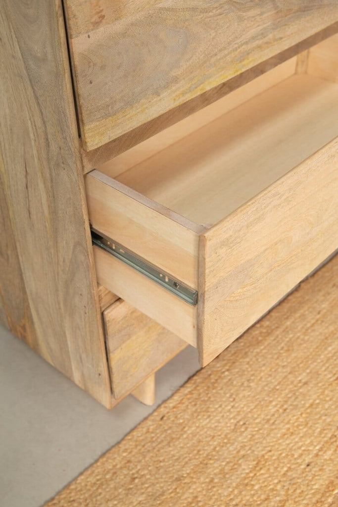 Asa 6-Drawer Wooden Dresser Homekode 